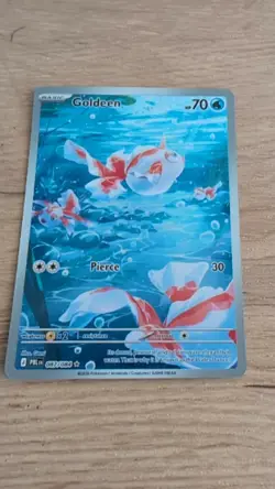Goldeen 087/084 Illustration Rare IR Pokemon Pitch Black NM - Image 1