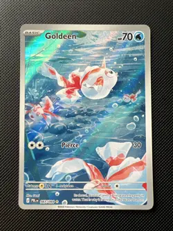 Goldeen - 087/084 - Pitch Black - Illustration Rare - Pokemon Card - NM/M - Image 1