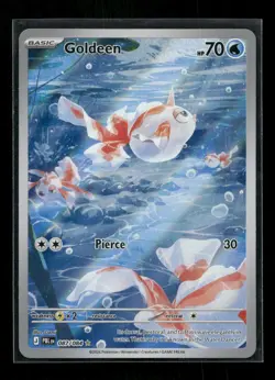 Goldeen 087/084 Illustration Rare Pitch Black Pokemon Holo NM - Image 1