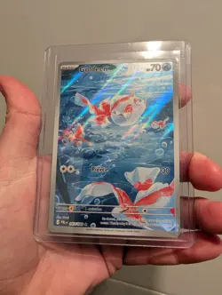 Goldeen - 087/084 - Illustration Rare - Pitch Black - NM/M - Pokemon Card - Image 1
