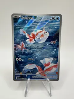 Goldeen 087/084 Pitch Black Illustration Rare IR Pokemon TCG NM - Image 1