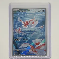 Pokemon TCG - Goldeen 087/084 Illustration Rare - Pitch Black - NM - Image 1