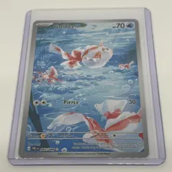 Pokemon TCG - Goldeen 087/084 Illustration Rare - Pitch Black - NM - Image 4