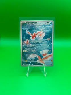 Pokemon Goldeen 087/084 Illustration Rare IR Pitch Black English Near Mint - Image 1