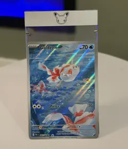 Pokemon: Goldeen 087/084 Illustration Rare PITCH BLACK✅ - Image 1