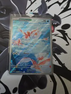 Pokemon TCG 087/084 Goldeen Illustration Rare Pitch Black | Near Mint! - Image 1