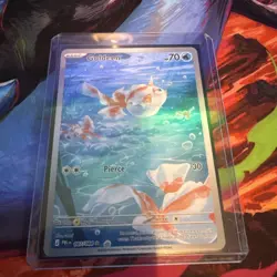 Pokemon TCG Goldeen - Pitch Black Illustration Rare 087/084 Near Mint - Image 1