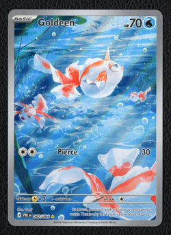 Goldeen - 087/084 - Pitch Black - Illustration Rare - Pokemon TCG - NM - Image 1