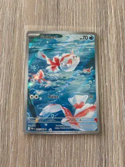 Pokemon TCG Goldeen 087/084 Illustration Rare Pitch Black - Image 3