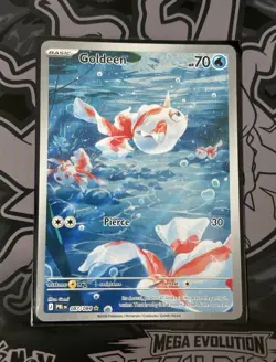 Pokemon TCG Goldeen 087/084 Pitch Black Illustration Rare - Image 1