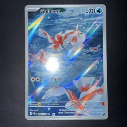 Pokemon Goldeen Illustration Rare #087/084 Pitch Black - Image 1