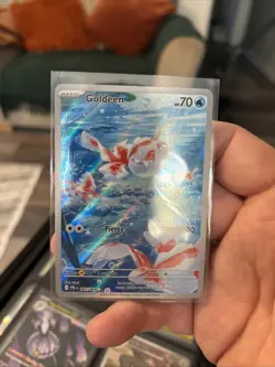 Pokemon TCG Goldeen 087/084 Pitch Black English IR Illustration Rare - Image 1