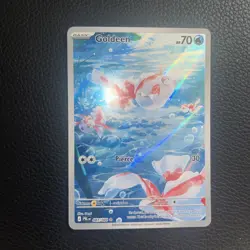Pokemon TCG Goldeen 087/084 Illustration Rare Mega Evolution Pitch Black - Image 1