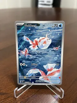 Goldeen Pokemon Pitch Black Illustration Rare 087/084 - Image 1