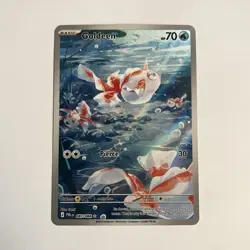 Goldeen - 087/084 - Pitch Black - Illustration Rare - Pokemon TCG - Image 1