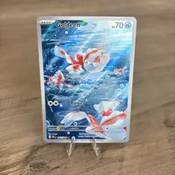 Pokemon TCG Goldeen 087/084 Illustration Rare Pitch Black NM - Image 1