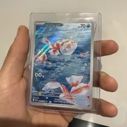 Goldeen 087/084 Illustration Rare Pokemon Pitch Black NM - Image 1