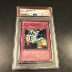 Konami Yu-Gi-Oh! TCG Labyrinth of Nightmare 1st Ed Destiny Board LON-088 PSA 6 - Image 1