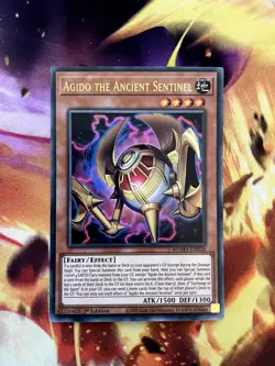 Yu-Gi-Oh! TCG Agido the Ancient Sentinel Ultra Rare MAMA MAMA-EN028 - Image 1