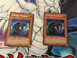 Yu-Gi-Oh! TCG Panther Warrior CT2-EN006 Limited Edition X2 Near Mint - Image 3
