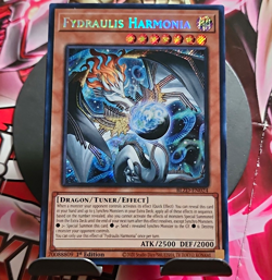 Konami Yu-Gi-Oh! TCG BLZD Fydraulis Harmonia BLZD-EN024 SR Holo 1st ENG - Image 1