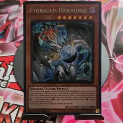 Konami Yu-Gi-Oh! TCG BLZD Fydraulis Harmonia BLZD-EN024 SR Holo 1st ENG - Image 2