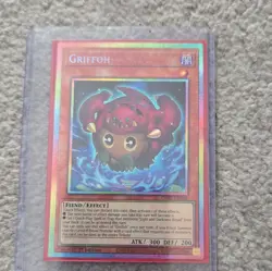 Konami Yu-Gi-Oh! TCG Griffoh CHIM-EN004 Chaos Impact Starlight Rare Foil 1st - Image 1