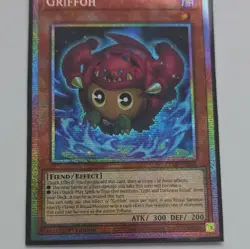 Konami Yu-Gi-Oh! TCG Griffoh Chaos Origin COR1-EN004 Starlight Rare 1st Ed - Image 1