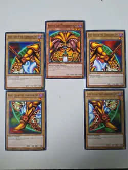 Yu-Gi-Oh! TCG Exodia The Forbidden Full Set 1st Edition LDK2 - Image 1