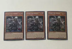 Yu-gi-oh! 3x Albaz the Ashen MP23-EN122 Prismatic Secret Rare 1st Ed NM TCG - Image 1
