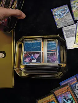 Konami Yu-Gi-Oh! & Pokemon TCG Mixed Lot Holo Limited Ed Blue-Eyes/Jinzo - Image 4