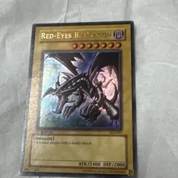 Konami Yu-Gi-Oh! TCG Red-Eyes B. Dragon SDJ-001 Ultra Rare 1st Ed Foil - Image 2