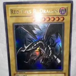 Konami Yu-Gi-Oh! TCG Red-Eyes B. Dragon SDJ-001 Ultra Rare 1st Ed Foil - Image 4
