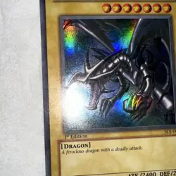 Konami Yu-Gi-Oh! TCG Red-Eyes B. Dragon SDJ-001 Ultra Rare 1st Ed Foil - Image 5