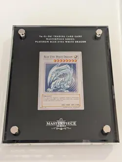 Yu-Gi-Oh! TCG Platinum Blue Eyes White Dragon #0495EU - Masterpiece Series - Image 1