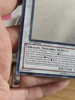 Yu-Gi-Oh! TCG Shooting Star Dragon STBL-EN040 Ghost Rare 1st Edition - Image 2
