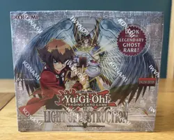 KONAMI Yu-Gi-Oh! TCG Light of Destruction English Booster Box (Reprint) (Sealed) - Image 1