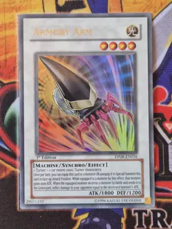 Yu-Gi-Oh! TCG - Armory Arm - DP08-EN016 - 1st - NM - UR - Image 1