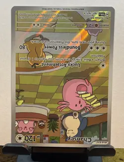 Pokemon TCG Chansey IR 187/167 Twilight Masquerade Illustration Rare NM - Image 2