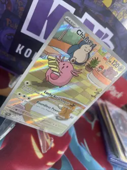 Chansey 187/167 Sv06: Twilight Masquerade English Pokemon TCG Illustration Rare - Image 2