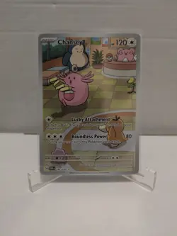 Chansey 187/167 Illustration Rare - Twilight Masquerade - NM - Pokemon TCG Eng - Image 1