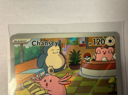 Pokemon TCG Chansey 187/167 Illustration Rare Twilight Masquerade - Near Mint - Image 3