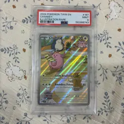 Chansey 187/167 Sv06: Twilight Masquerade Holo PSA 9 Pokemon TCG - Image 1