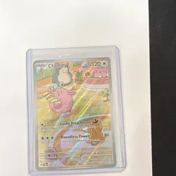 Chansey 187/167 Twilight Masquerade Hyper Rare Holo Full Art Pokemon TCG EN - Image 3