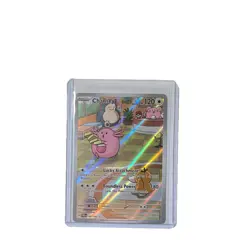 Chansey 187/167 Twilight Masquerade Hyper Rare Holo Full Art Pokemon TCG EN - Image 4