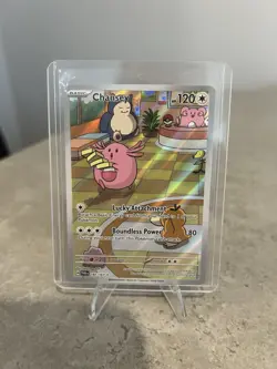 Pokemon TCG Twilight Masquerade Chansey Card 187/167 - Image 1