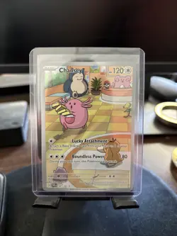CHANSEY 187/167 ILLUSTRATION RARE TWILIGHT MASQUERADE POKEMON TCG - Image 1