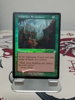 Wilderness Reclamation (Retro Frame) Ravnica Remastered Foil #458 MTG NM Unc. - Image 1