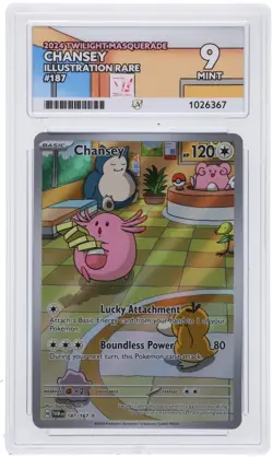 Chansey 187/167 Ace 9 Twilight Masquerade Pokemon TCG - Image 1