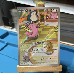 Chansey 187/167 - Twilight Masquerade - Illustration Rare - Pokemon TCG - NM - Image 1